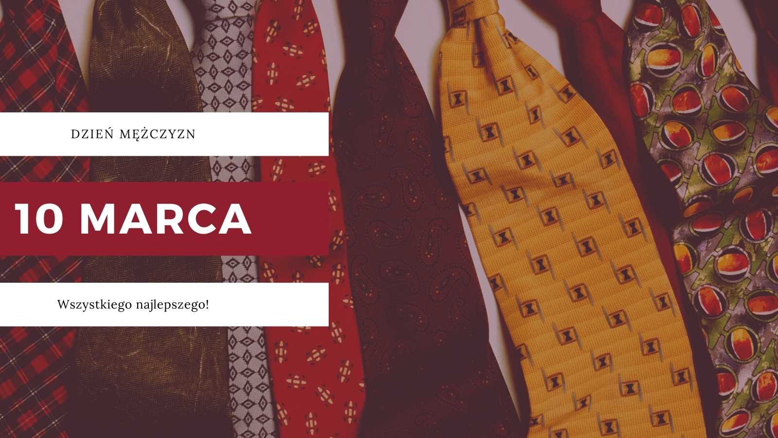 Pink and Blue Necktie Fashion Mens Sale Twitter Post
